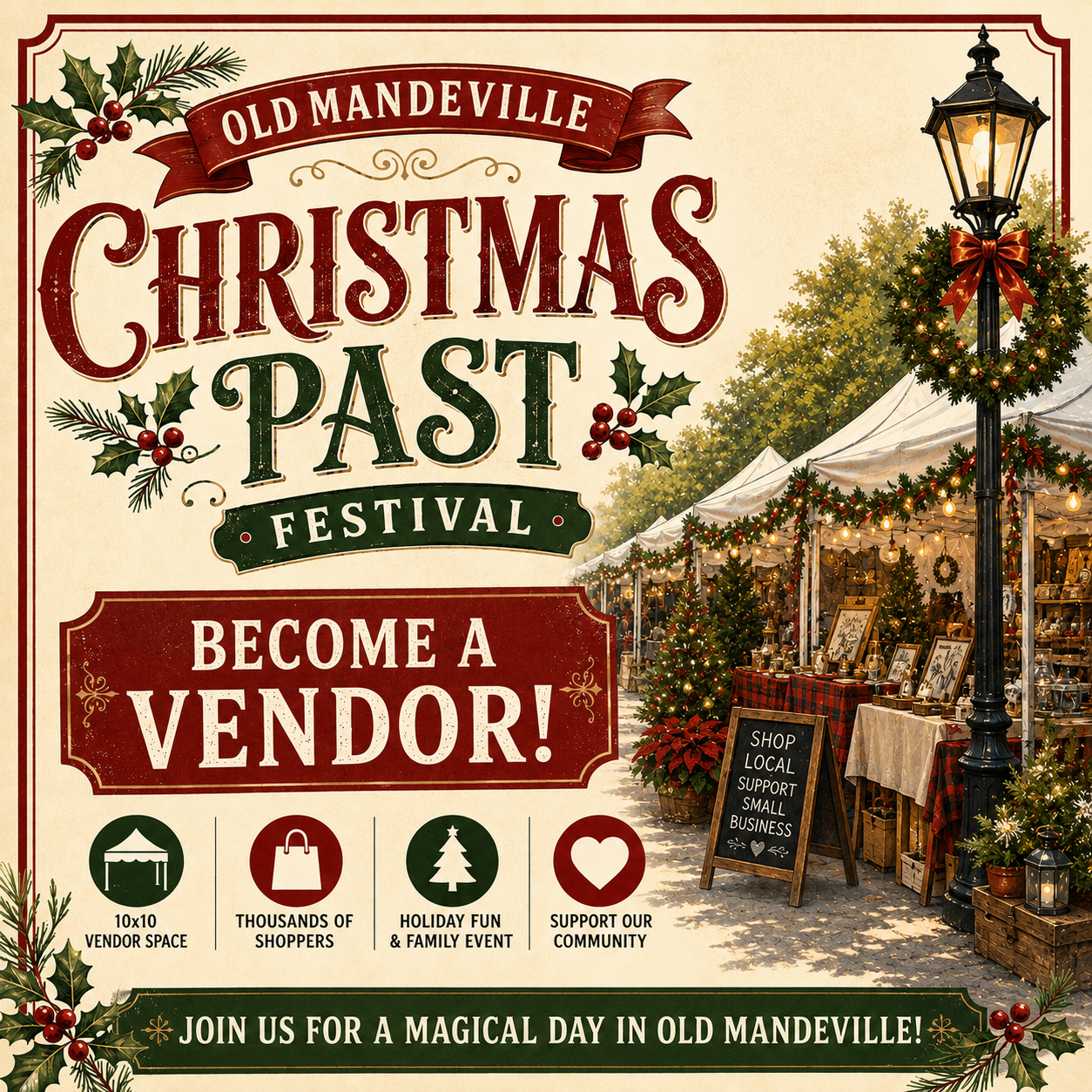 CALLING ALL VENDORS!