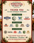 🎄 Community Sponsor Levels – $100 • $50 • $25
