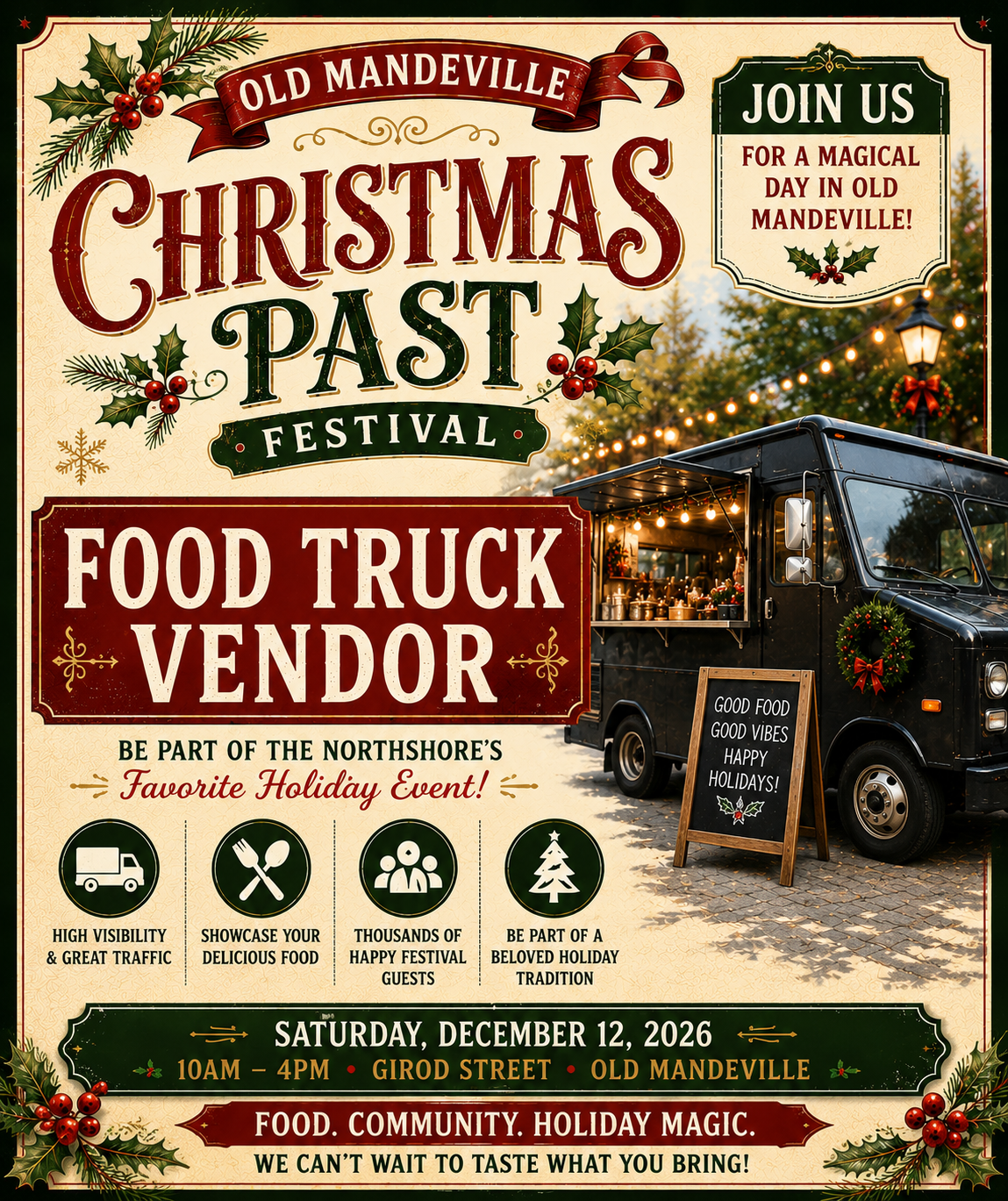 CALLING ALL FOOD TRUCKS!